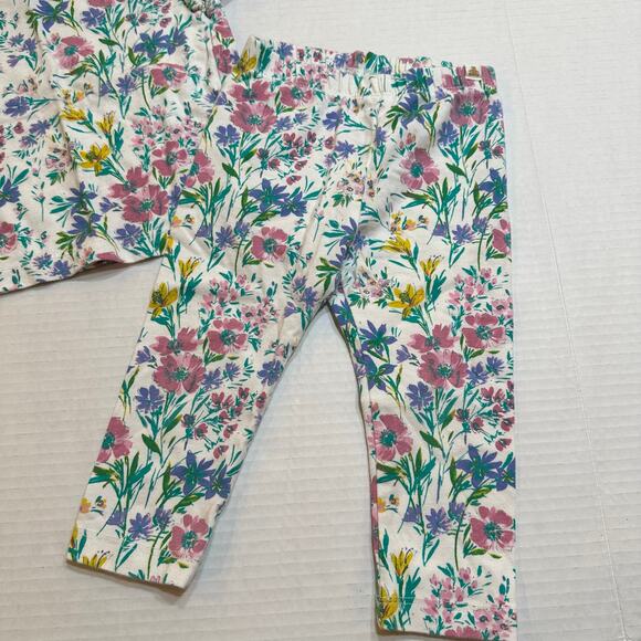 Baby Gap Floral outfit sz 12-18 m Matching Set Two Piece Baby Girl Outfit - Picture 7 of 7